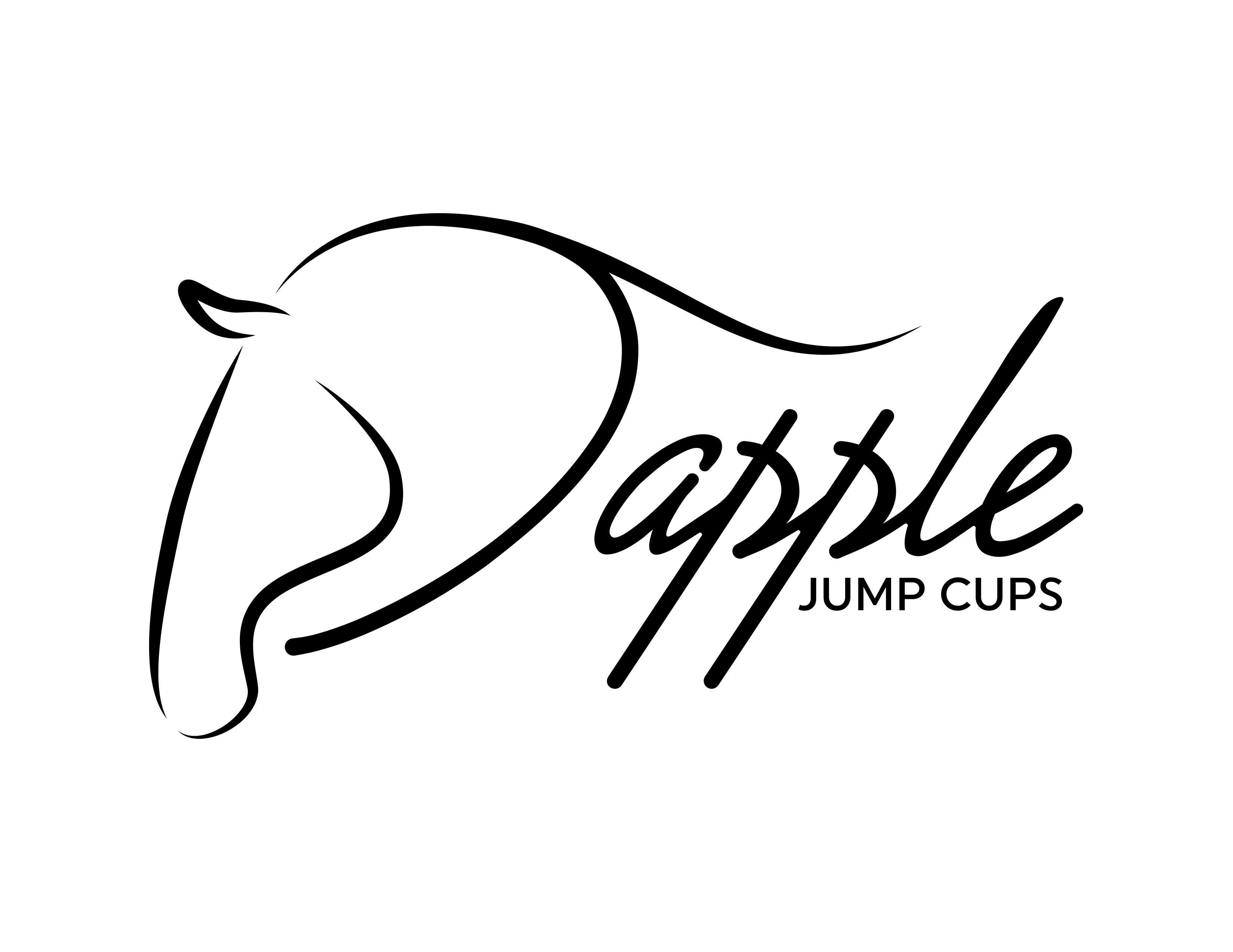 Dapple Equine Jump Cups